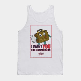 UMBRELLA ACADEMY 2: I WANT YOU FOR COMMISSION (GRUNGE STYLE) Tank Top